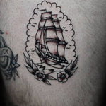 Black and Grey Sailor Tattoo