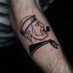 Sailor Black and Grey Tattoo