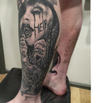 Horror half leg Sleeve