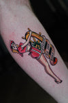 Steady as She goes tattoo by Don