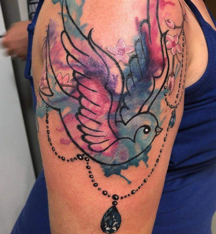 Watercolour tattoo